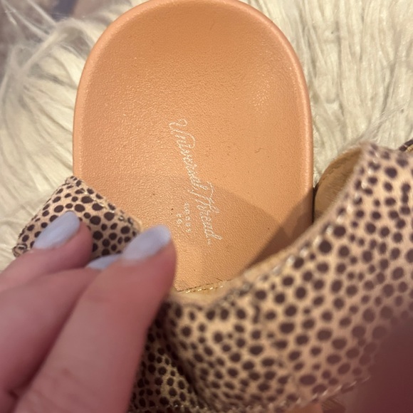 Leopard Print Women's Sandals - Picture 2 of 3